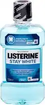 Bol.com Listerine Mondwater Stay White aanbieding