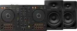 Coolblue Pioneer DJ DDJ-FLX4 + Pioneer DJ DM-40D Zwart aanbieding