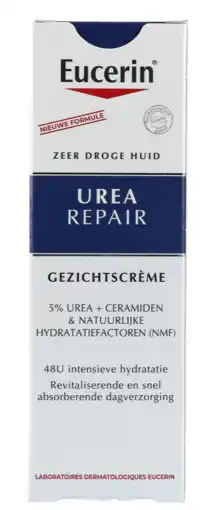De Online Drogist Eucerin UreaRepair Gezichtscrème 5% Urea aanbieding