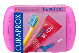 De Online Drogist Curaprox Travel Set Roze aanbieding