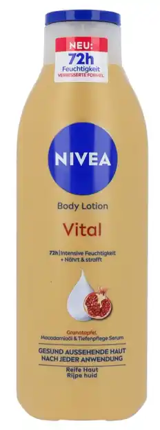 De Online Drogist Nivea Vital Bodylotion aanbieding