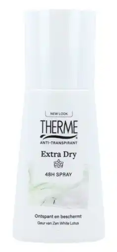 De Online Drogist Therme Anti-Transpirant Zen White Lotus Deospray aanbieding