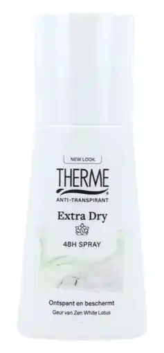 De Online Drogist Therme Anti-Transpirant Zen White Lotus Deospray aanbieding