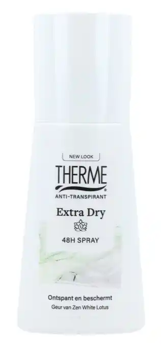 De Online Drogist Therme Anti-Transpirant Zen White Lotus Deospray aanbieding