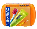 De Online Drogist Curaprox Travel Set Oranje aanbieding