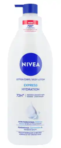 De Online Drogist Nivea Bodylotion Pomp Express aanbieding