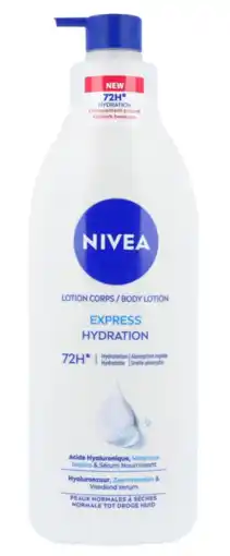De Online Drogist Nivea Bodylotion Pomp Express aanbieding