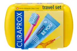 De Online Drogist Curaprox Travel Set Geel aanbieding