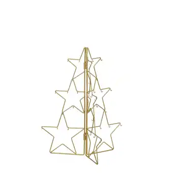 Wehkamp House of Seasons gouden kerstboom (L34xB34xH40 cm) aanbieding