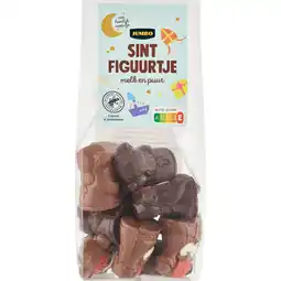 Jumbo Jumbo Sint Figuurtje Melk en Puur 150 g aanbieding