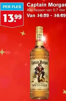 Hoogvliet Captain Morgan aanbieding