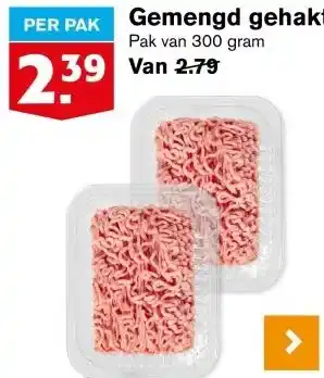 Hoogvliet Gemengd gehakt aanbieding