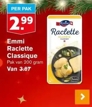 Hoogvliet Emmi Raclette Classique aanbieding