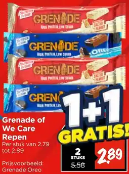 Vomar Voordeelmarkt Grenade of We Care Repen aanbieding