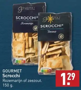 ALDI GOURMET Scrocchi aanbieding