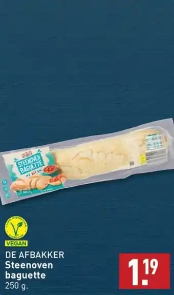 ALDI DE AFBAKKER Steenoven baguette aanbieding