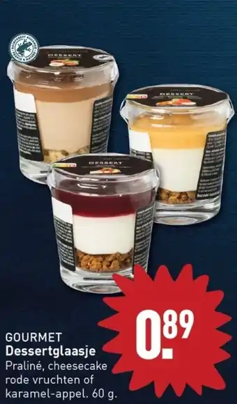 ALDI GOURMET Dessertglaasje aanbieding