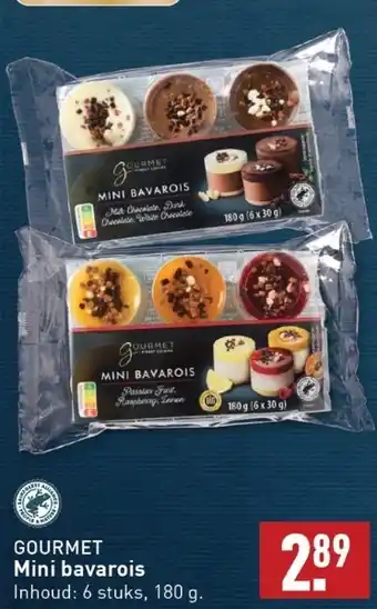 ALDI GOURMET Mini bavarois aanbieding