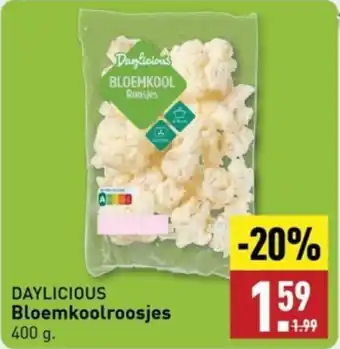 ALDI DAYLICIOUS Bloemkoolroosjes aanbieding