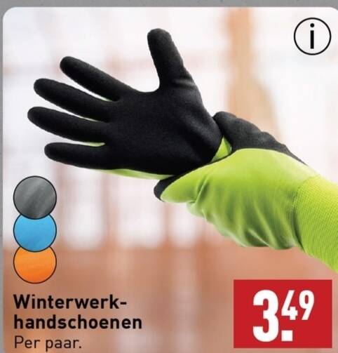 aldi handschoenen