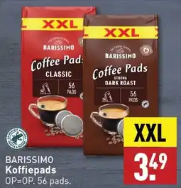 ALDI BARISSIMO Koffiepads aanbieding