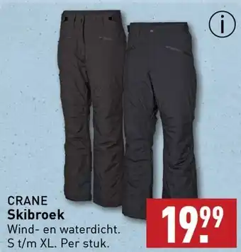 ALDI Crane skibroek aanbieding