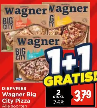 Vomar Voordeelmarkt Wagner Big City Pizza aanbieding