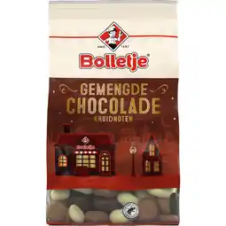 Jumbo Bolletje Gemengde Chocolade Kruidnoten 250 g aanbieding