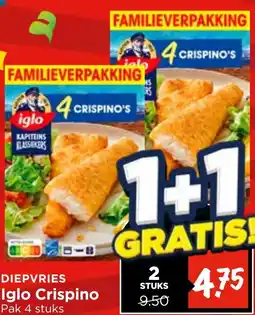 Vomar Voordeelmarkt Iglo Crispino aanbieding