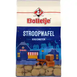 Jumbo Bolletje Stroopwafel Kruidnoten 220 g aanbieding