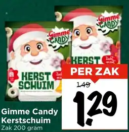 Vomar Voordeelmarkt Gimme Candy Kerstschuim aanbieding