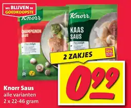 Nettorama Knorr Saus aanbieding