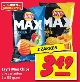 Nettorama Lay's max chips aanbieding