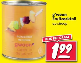 Nettorama G'woon fruitcocktail aanbieding