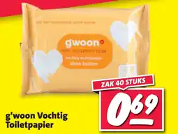 Nettorama G'woon vochtig toiletpapier aanbieding