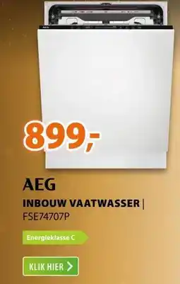 Expert AEG Inbouw vaatwasser aanbieding