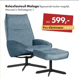 Woonsquare Relaxfauteuil Malaga aanbieding