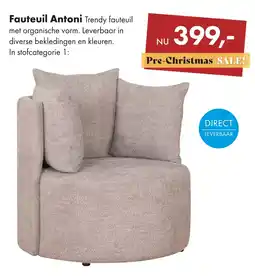 Woonsquare Fauteuil Antoni aanbieding