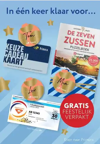 Primera In één keer klaar voor... aanbieding