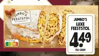 Jumbo JUMBO'S LUXE FEESTSTOL aanbieding