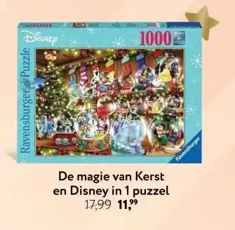 Primera De magie van Kerst en Disney in 1 puzzel aanbieding