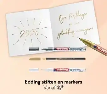 Primera Edding stiften en markers aanbieding