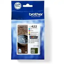 Bol.com Inktcartridge Brother LC-422VAL zwart 3 kleuren aanbieding