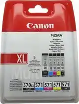 Bol.com Canon PGI-570XL/CLI-571 - Inktcartridge - Zwart / Kleur aanbieding