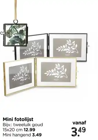Xenos Mini fotolijst aanbieding