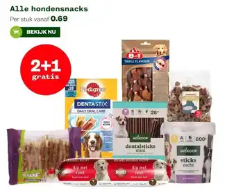 Welkoop Alle hondensnacks aanbieding