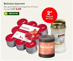 Welkoop Bolsius kaarsen aanbieding