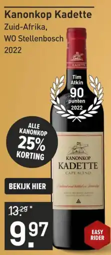 Gall & Gall Kanonkop Kadette aanbieding