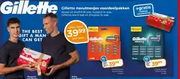 Trekpleister Gillette navulmesjes voordeelpakken aanbieding