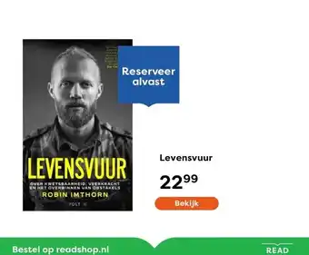 The Read Shop Levensvuur aanbieding